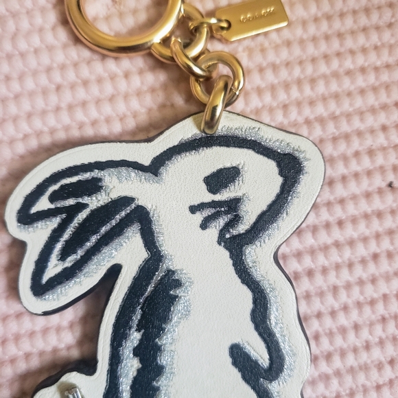SOLD - Coach X Selena Gomez Bunny Bag Charm - Picture 3 of 8